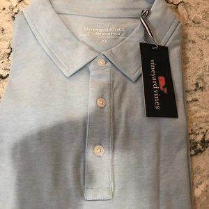 Vineyard Vines Light Blue Polo XL